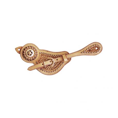 LACCIOLINI PER SPERONI EQUESTRO IN CUOIO - Garden & Horse